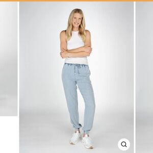 Medium TALL Light Blue Amalli Talli Joggers